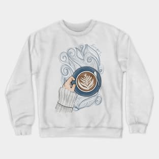 Linger with Your Latte Crewneck Sweatshirt